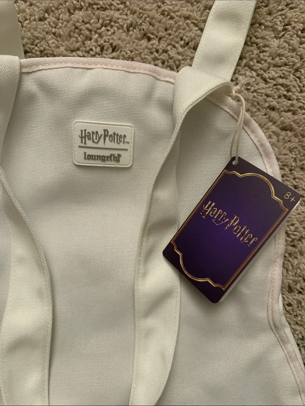 Loungefly Hedwig Owl-Shaped Tote with Magical Mail Graphic BNWT